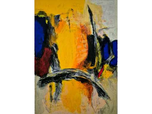 Serigrafia di Hans van Horck 'Meditazione'