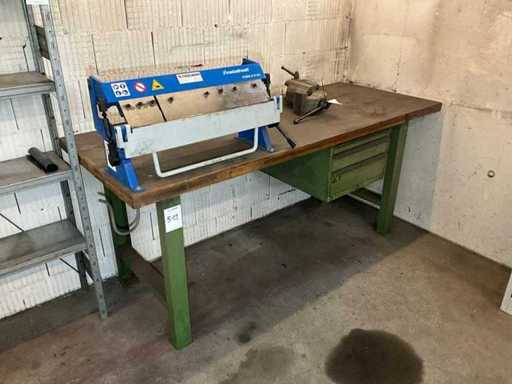 Werkbank ohne Abkantpresse ohne Schraubstock