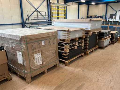 Série de panneaux solaires