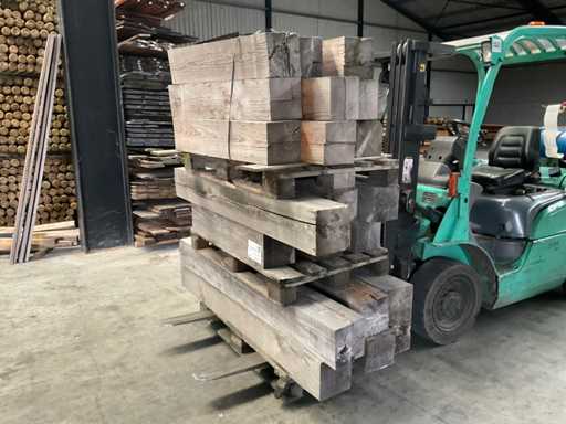 Stâlp de gr?din? Douglas 90-150 x 20x20cm (23x)