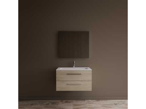 Gliss Design Mobile Base 70 cm Apollo Set Rovere Grigio Chiaro