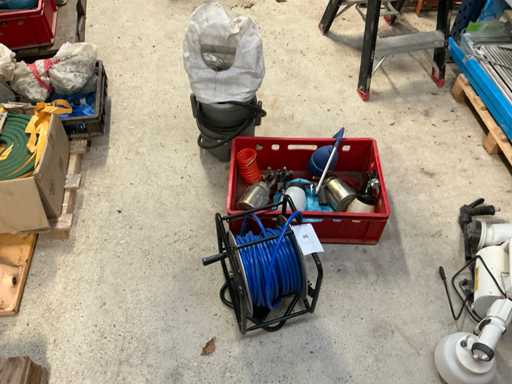 Various pneumatic tools