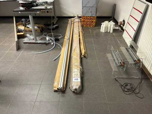 Charge von Aluminiumprofilen