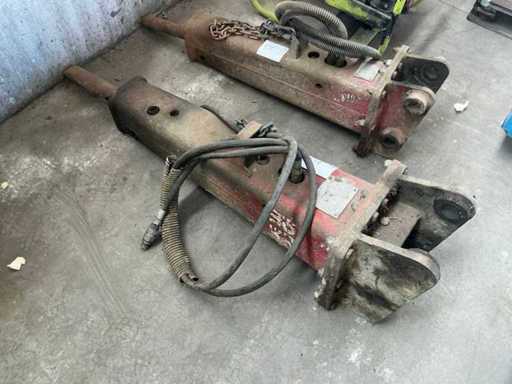 Mini-Bagger-Sprenghammer