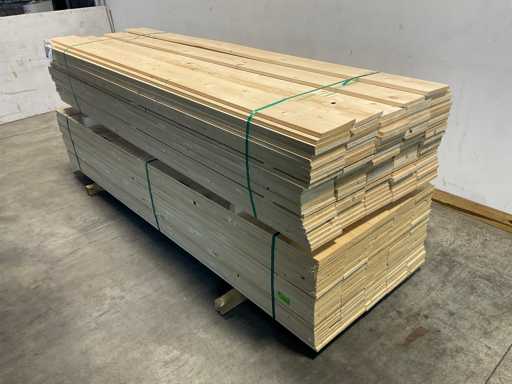 Gehobelter Fichtendiele 300x19,5x1,8 cm (71x)