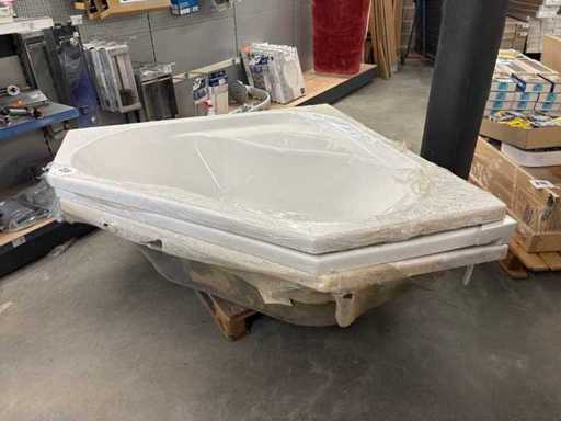 Allibert Corner Bath acrilico toplax (3x)