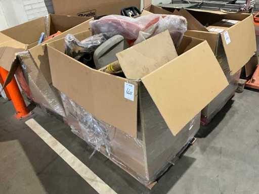 Palette Différentes pièces