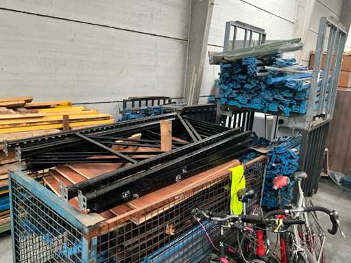 Large batch of Warehouse racking parts