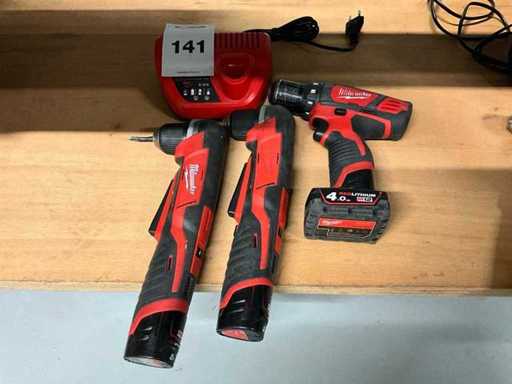 Milwaukee Screw Drill (3x)