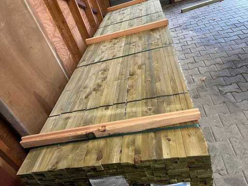 Świerk – impregnowany lattą – 3900x36x21mm (300x)