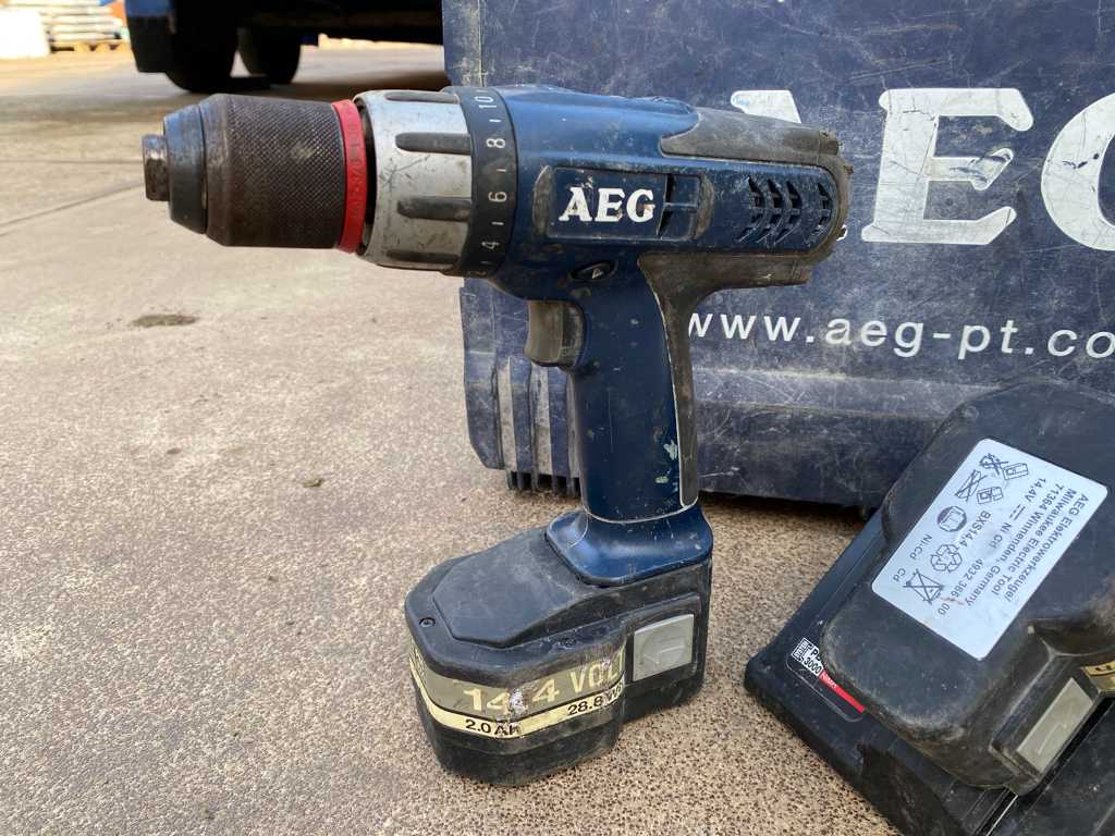 Aeg 14.4 v online cordless drill