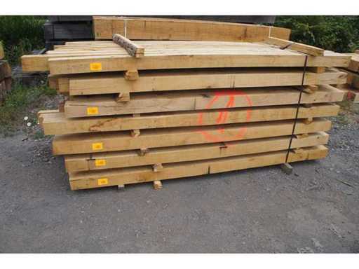 0,26 m³ Eichenbalken 100x100