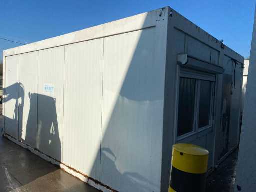 Capannone da cantiere per carri cabinati 6x5