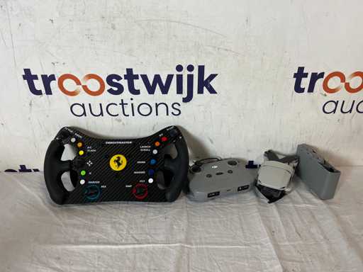 DJI mini 2 | Thrustmaster ferrari 488 gt3 wheel add on