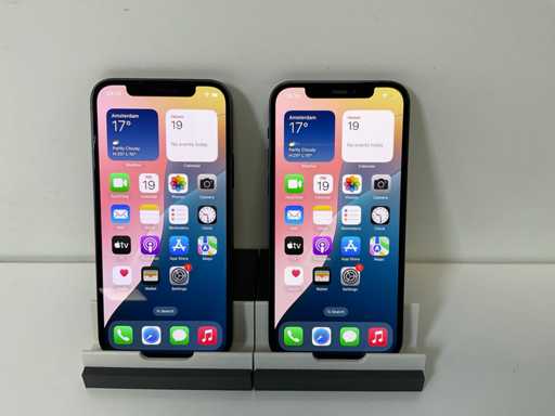 Apple iPhone 12 - 128GB - Nero (2x)