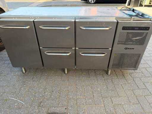 Gram - deur + lades - Koelwerkbank