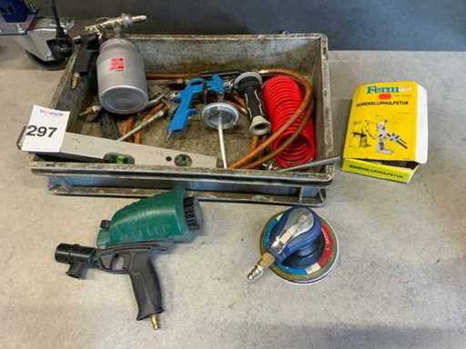 Various pneumatic tools
