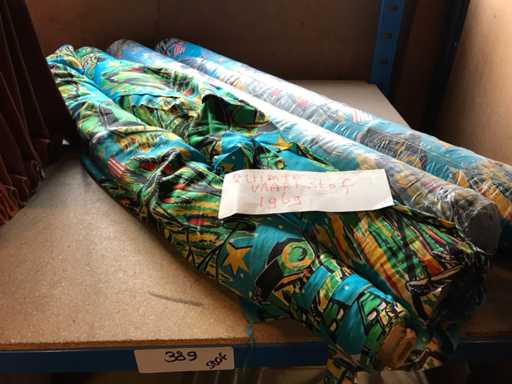 Rolă vintage de material spațial din 1969 (4x)