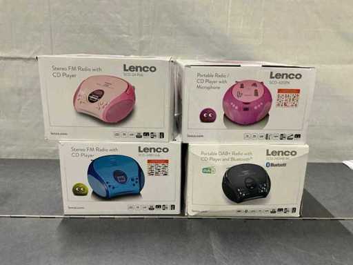 Divers lecteurs CD Lenco (4x)
