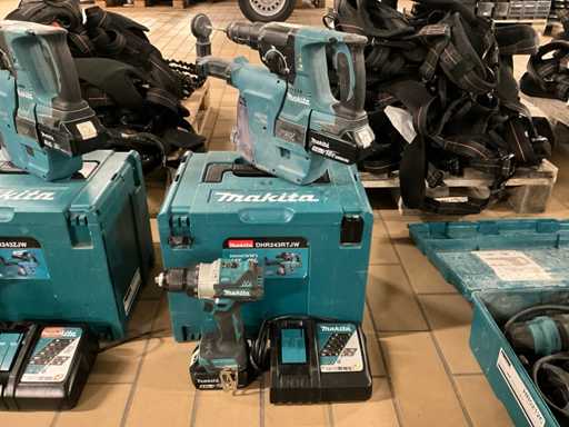 Makita 2-teiliges Batteriewerkzeugset