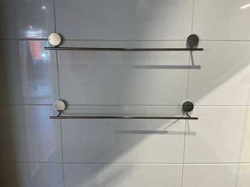 Geesa - Opal - Portaasciugamani 66 cm (2x) 