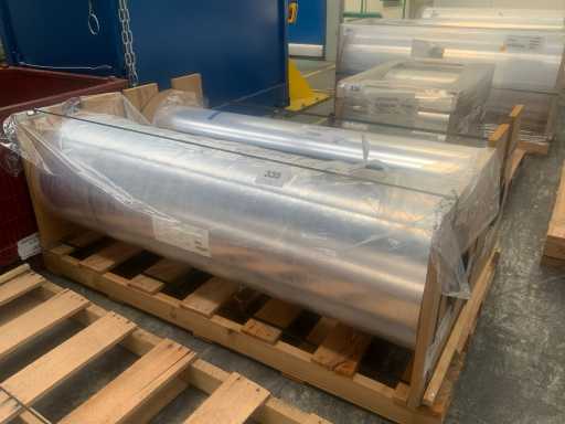 Rouleau de palette 75 microns feuille transparente