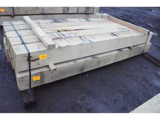 0,50 m³ Eiken balken 200x200