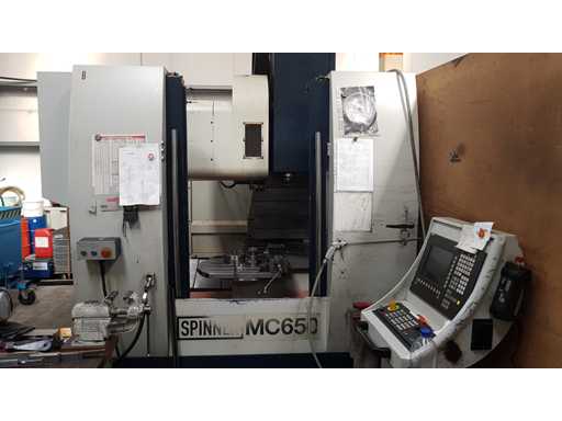 SPINNER MC650 CNC Vertical machining centre -2007
