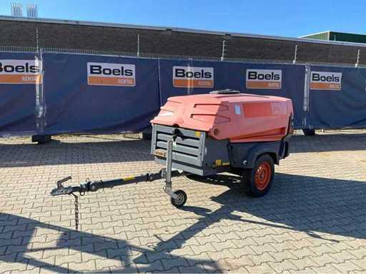 Rimorchio compressore Atlas Copco XAS57 2013