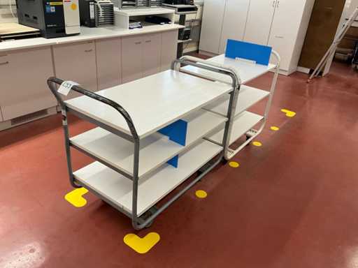 Shelf trolley (2x)