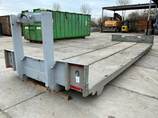 VDL Hooklift flat rack / plateau container