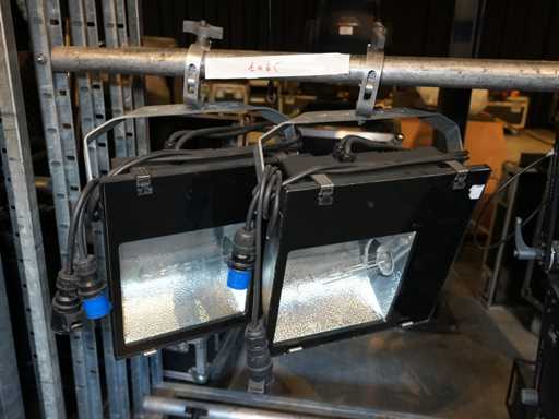 PHILIPS – FLUTLICHT – ASYMMETRISCHES HQI 400 TS (SET VON 2 PCS)