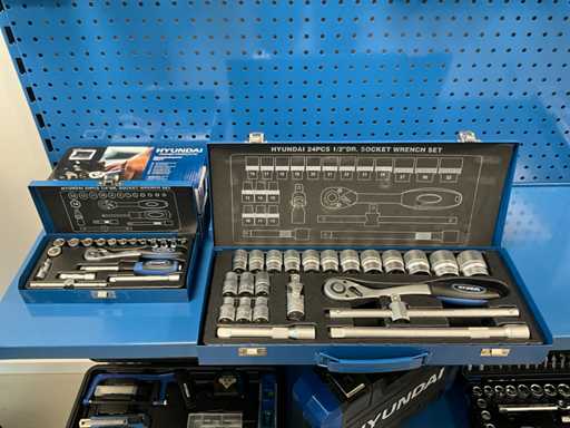 Hyundai 59671/59672 socket wrench sets (5x)