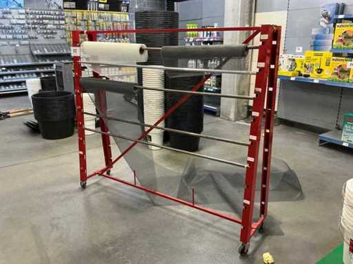 Double Metal Rack for Rolls