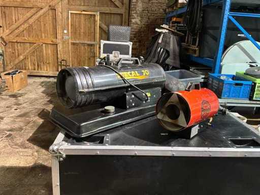 Surcal 70 - Perel A10 set van 2 constructieverwarmers