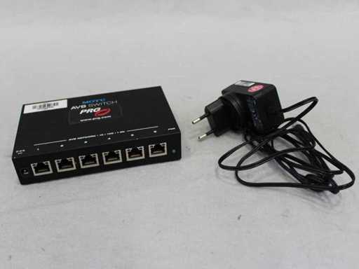 Przełącznik AVB Ethernet Audio Network, MOTU