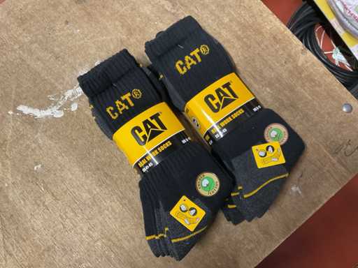 6 paar koussen; maat 41-45