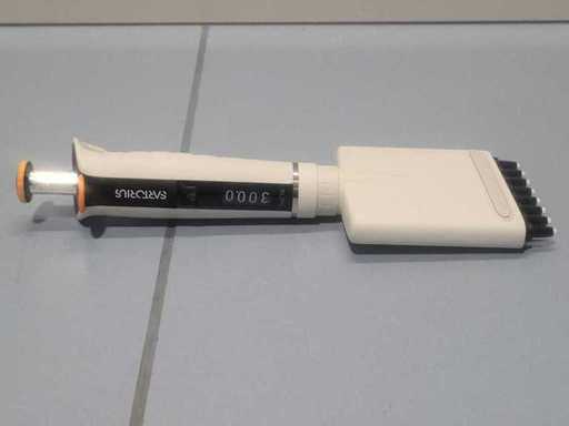 SARTORIUS - BIOHIT 8 channels - Mechanical pipette - 30 to 300 μl