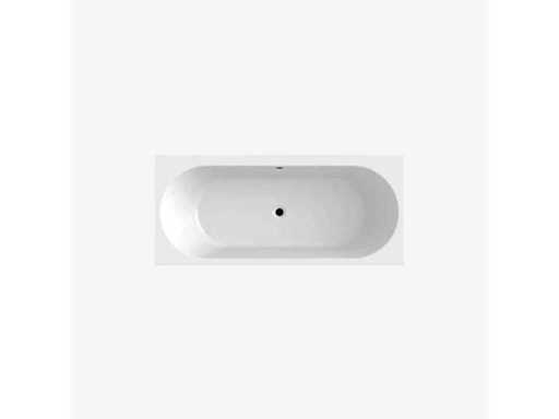 Bagno sottile rotondo 170x75cm incorporato