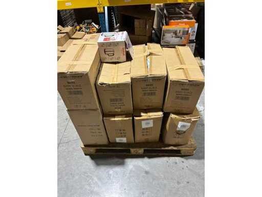 Marchandises de retour de palettes +500-1000 € Valeur de détail