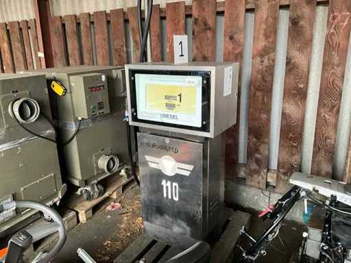 Zapfsäule für Kraftstoff