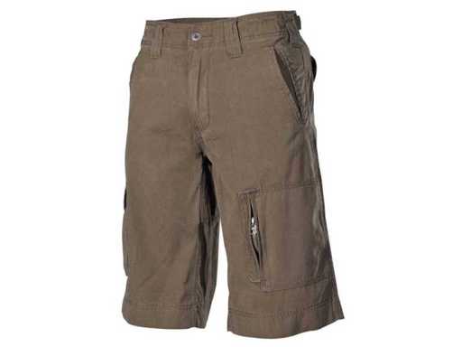 Bermuda, olijf, stonewashed (MR) (3x)