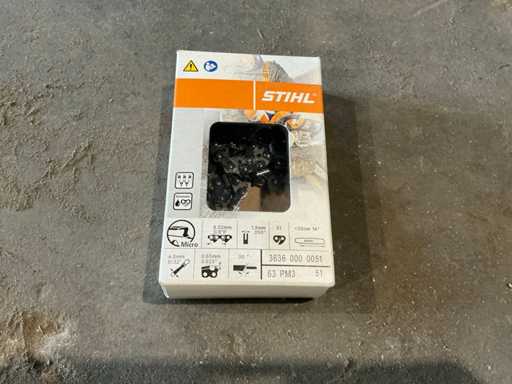 3x chaîne Stihl pour tronçonneuse