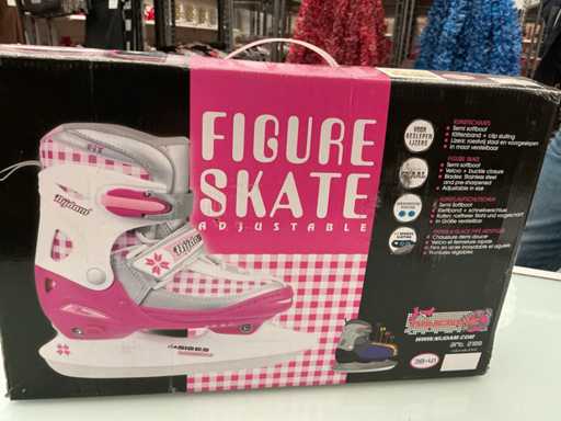 Verstellbar. 2188. Eiskunstlauf.Größe 38.