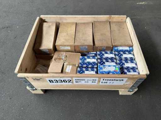 ELGES/INA – Charge von Lagerteilen und Gelenkköpfen 88KG