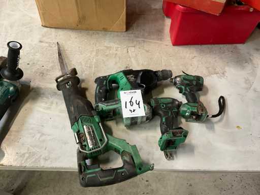 Hikoki-Bohrsägemaschine Andere Akkuwerkzeuge (4x)