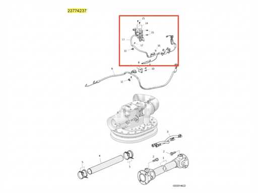 Volvo Penta IPS EVC 2.0 cable loom - 23774237