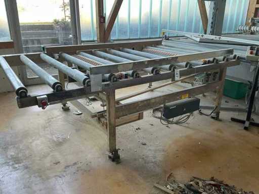 Positionierförderer für Plattenmaterial