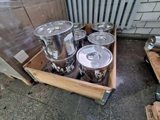   7 pieces stainless steel thermos container