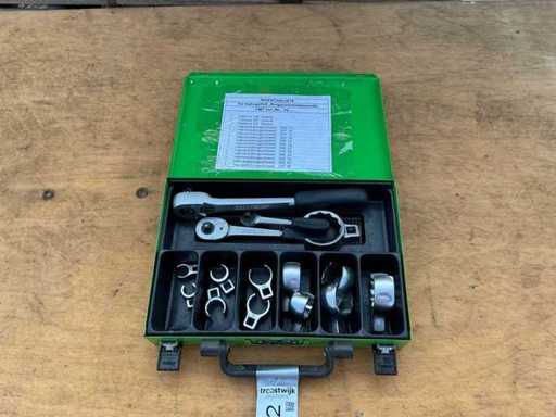 Casetă cu cheie inelară Reca Buttercup